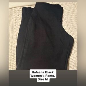 Rafaella Elegant Black Trousers